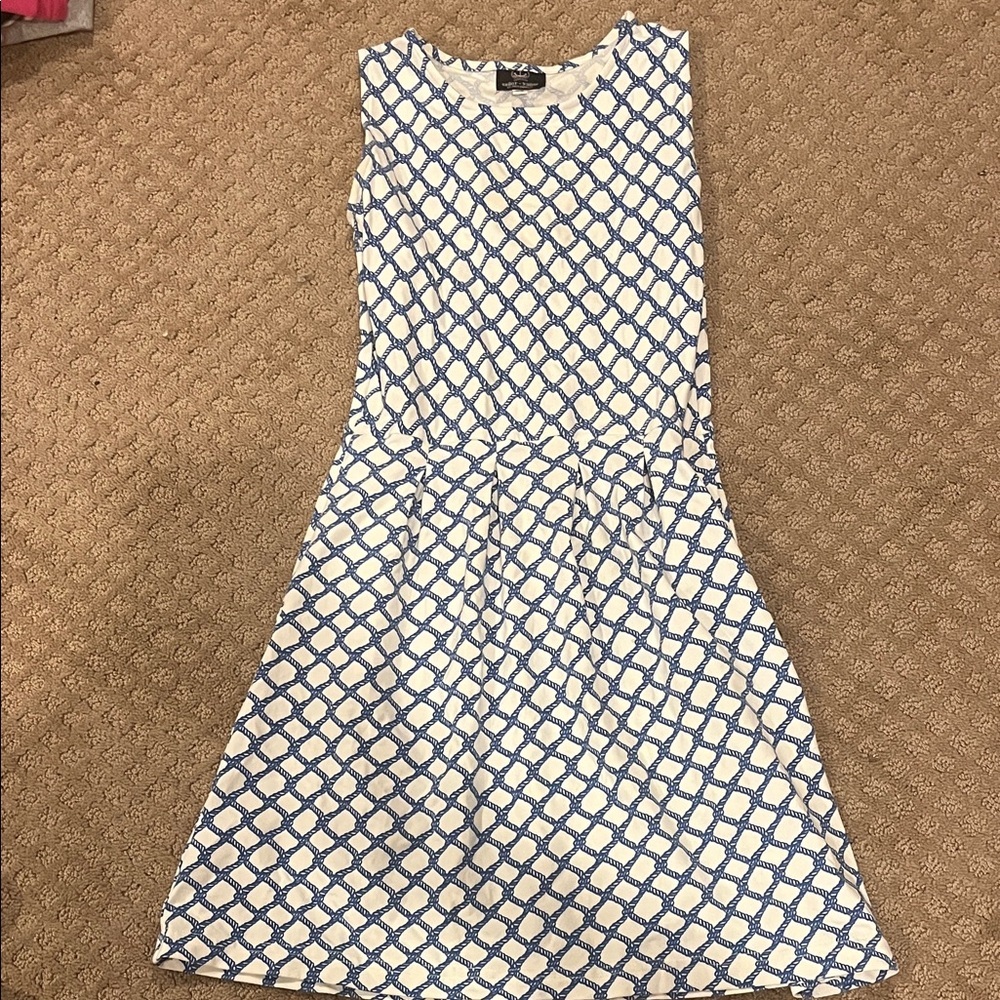 Sailor sailor XS Blue and White Patterned Women's Dress